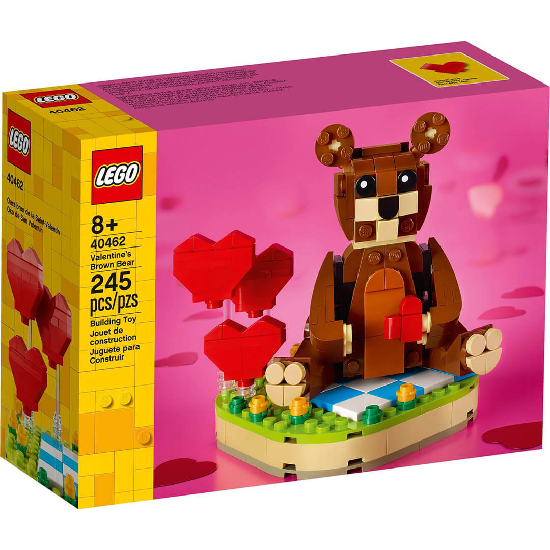LEGO 40462 Walentynkowy niedźwiedź brunatny pudełko