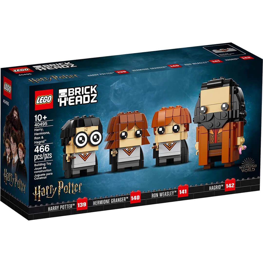 LEGO BrickHeadz 40495 Harry, Hermiona, Ron i Hagrid pudełko przód