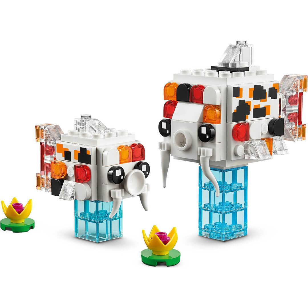 LEGO BrickHeadz 40545 Karp koi ułożone