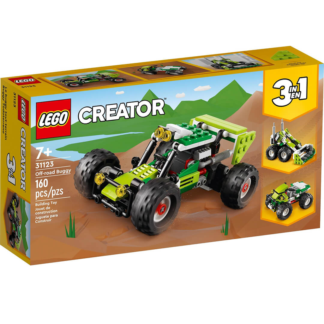 LEGO Creator 3w1 31123 Łazik terenowy pudełko LEGO Creator 3w1 31123 Łazik terenowy pudełko