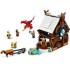 LEGO Creator 3w1 31132 Statek wikingów i wąż z Midgardu ułożony