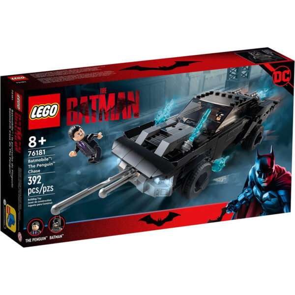 LEGO DC 76181 Batmobil pościg za Pingwinem pudełko przód