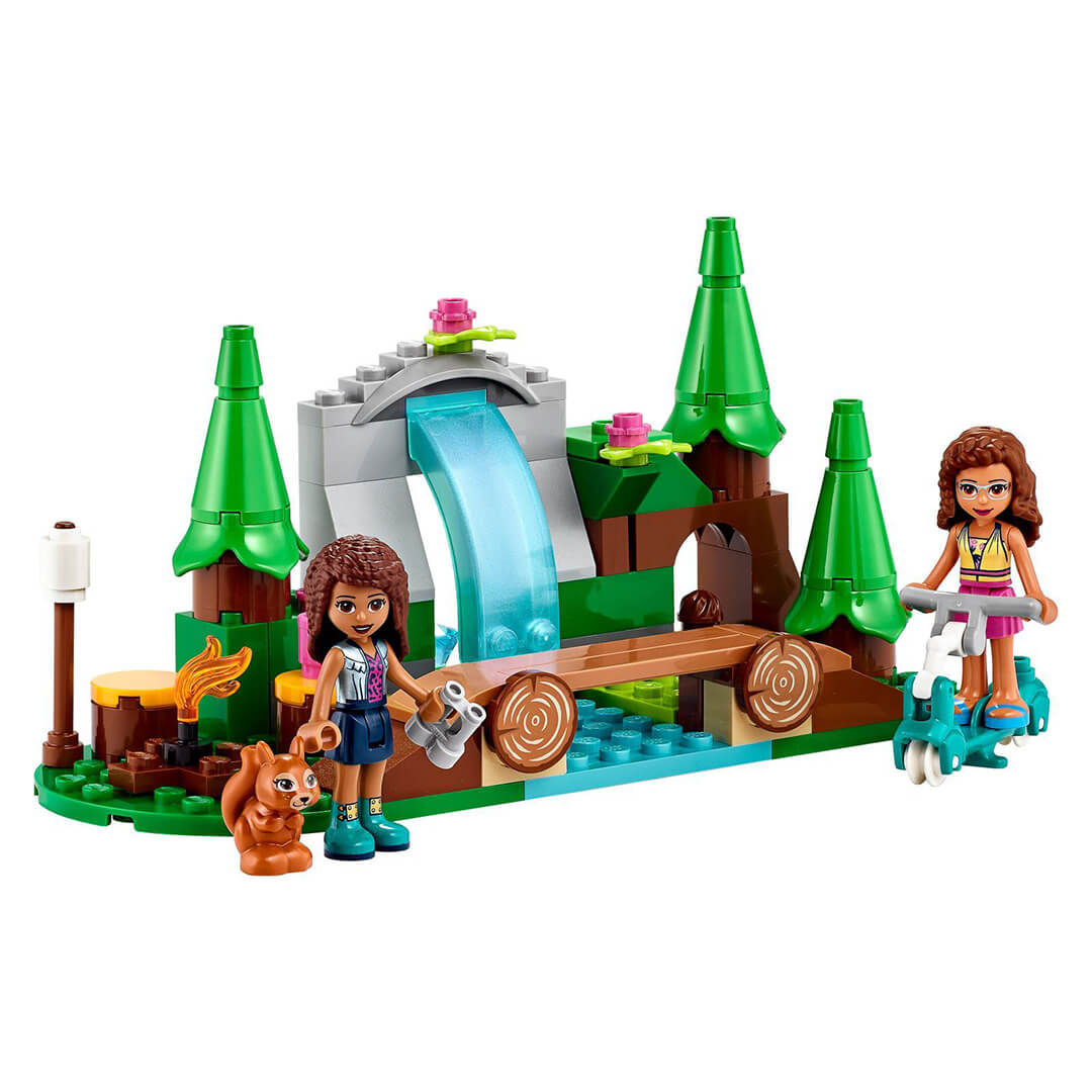 LEGO Friends 41677 Leśny wodospad ułożone