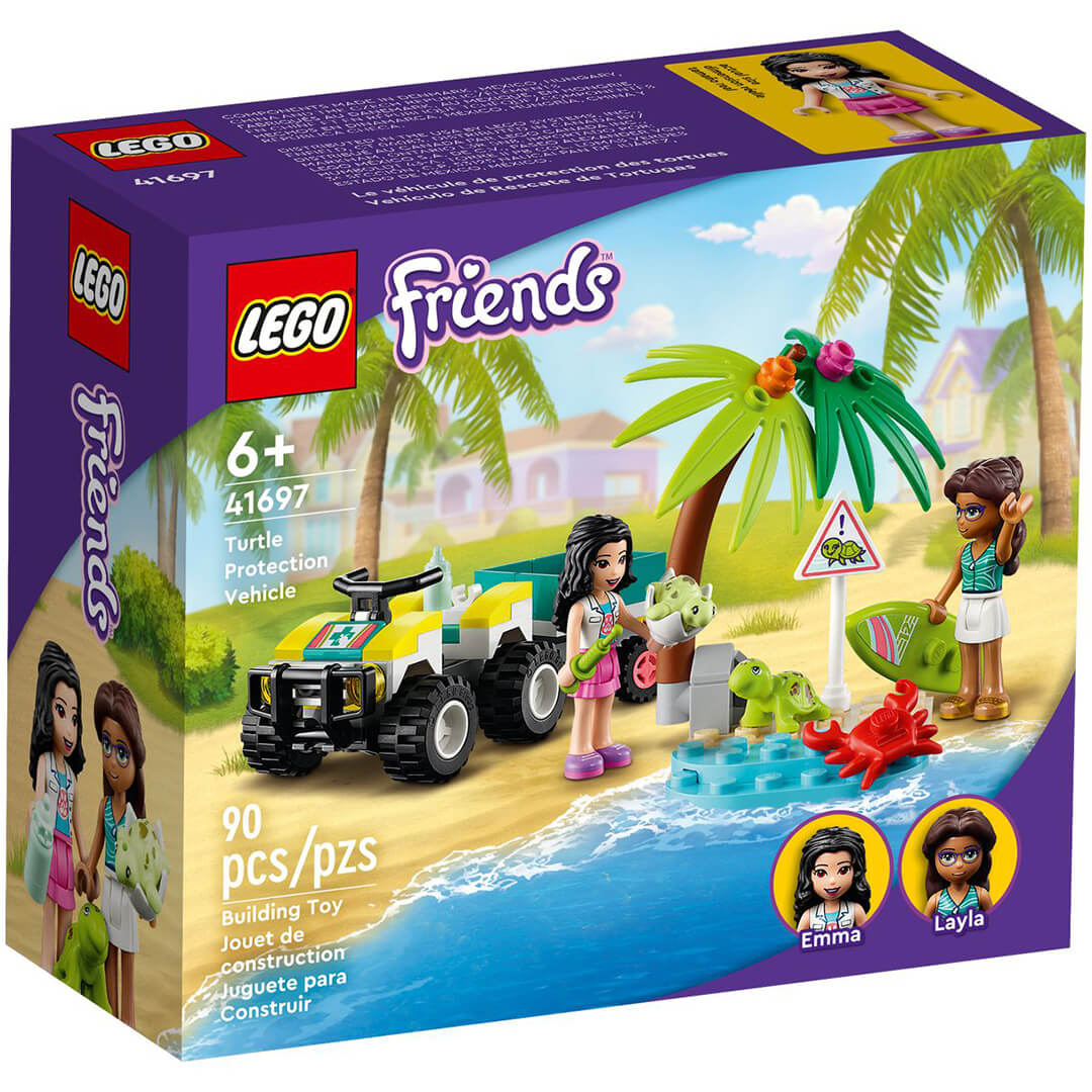 LEGO Friends 41697 Pojazd do ratowania żółwi pudełko