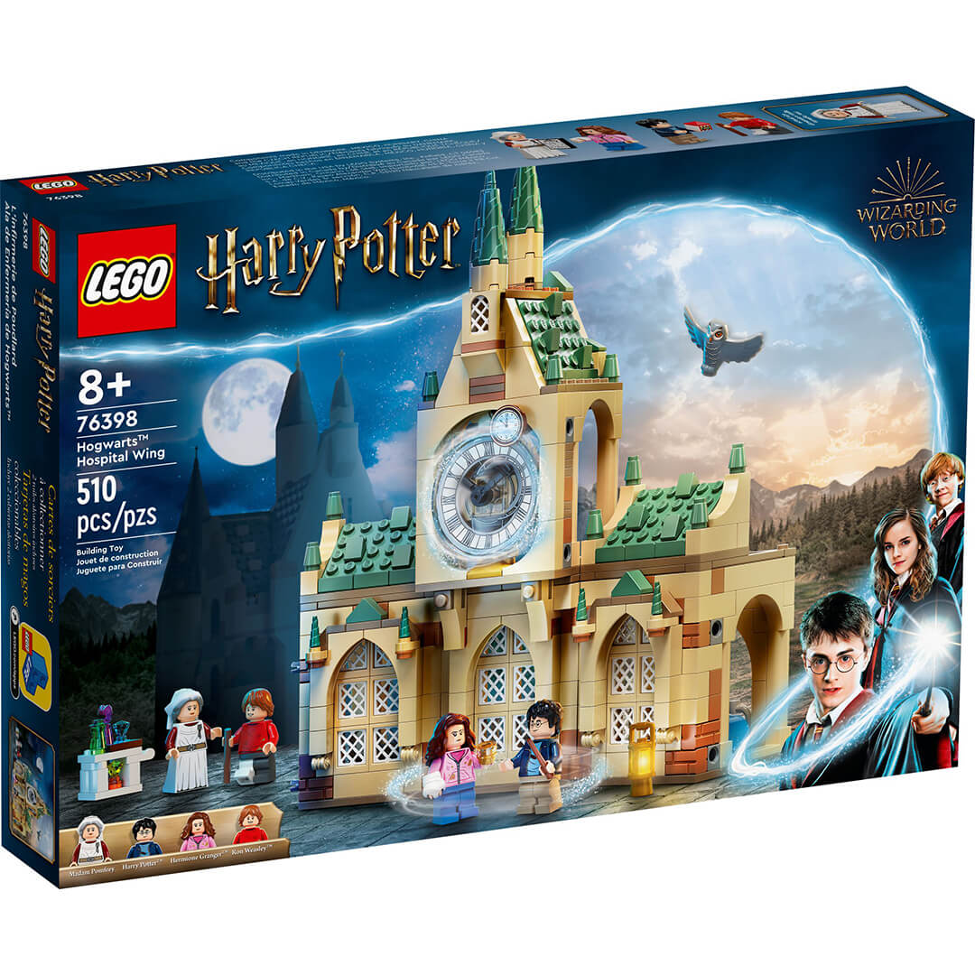LEGO Harry Potter 76398 Skrzydło szpitalne Hogwartu opakowanie