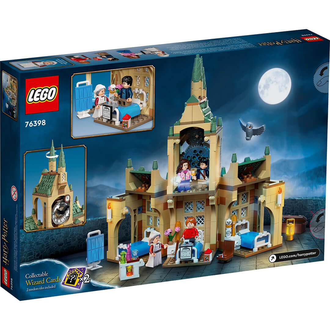 LEGO Harry Potter 76398 Skrzydło szpitalne Hogwartu pudełko tył
