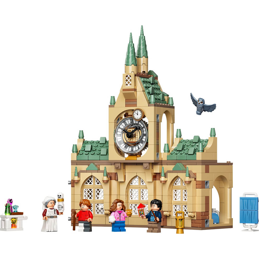 LEGO Harry Potter 76398 Skrzydło szpitalne Hogwartu ułożone