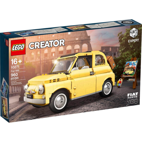 LEGO Icons 10271 Fiat 500 pudełko