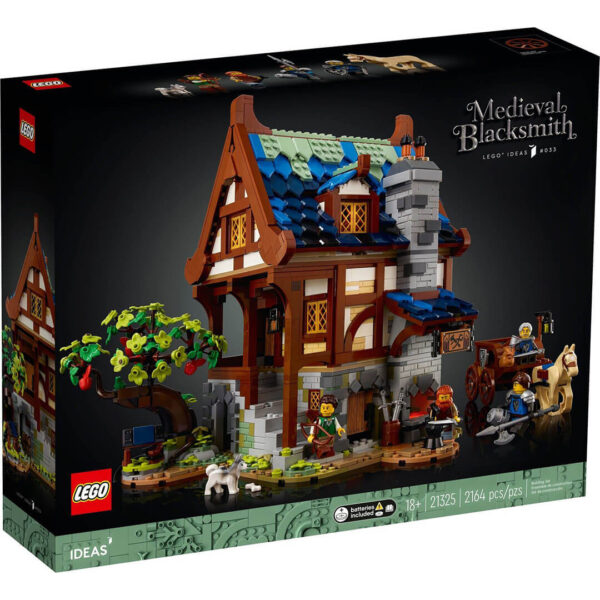 LEGO Ideas 21325 Średniowieczna kuźnia pudełko