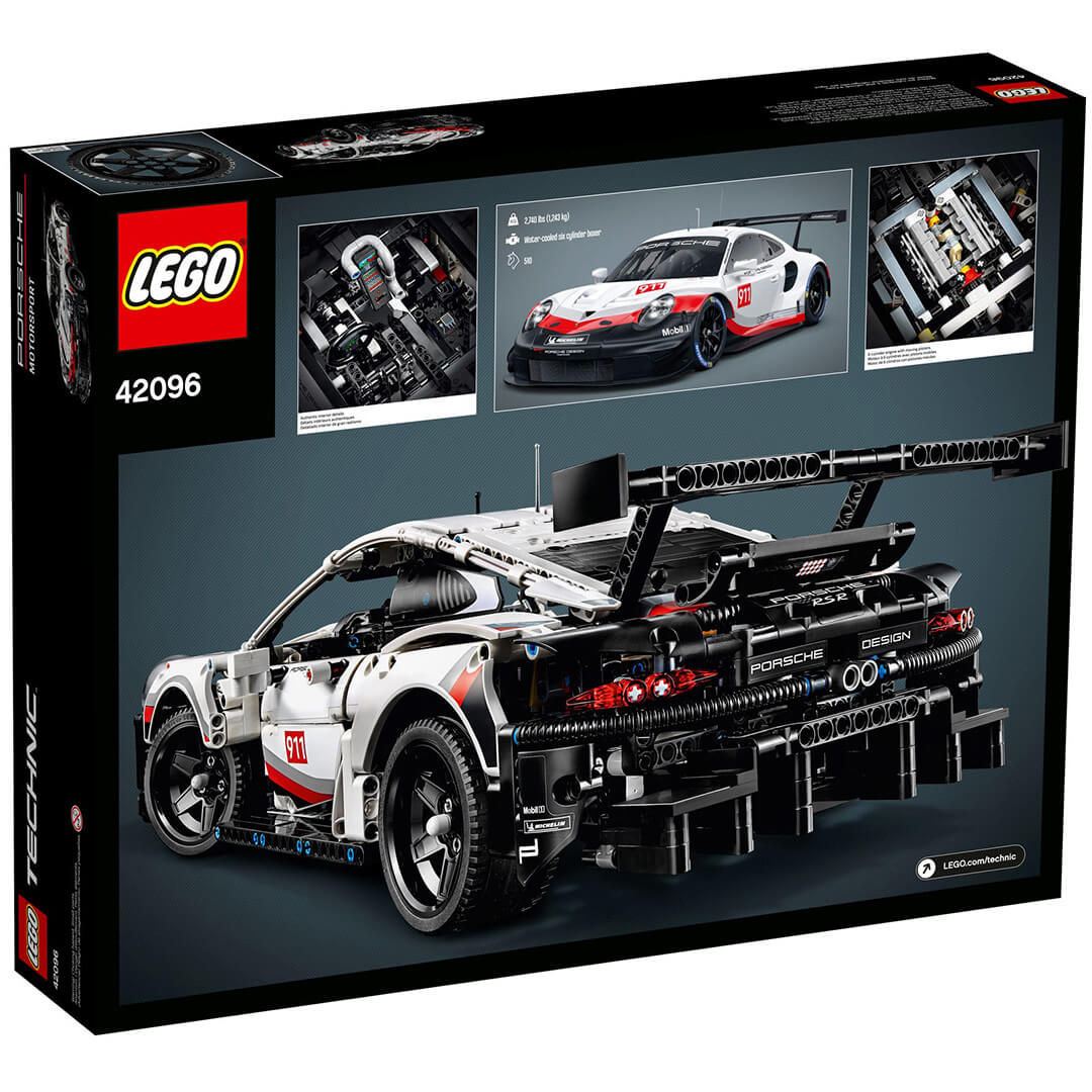 LEGO Technic 42096 Porsche 911 RSR tył