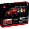 LEGO Technic 42125 Ferrari 488 GTE AF Corse #51 opakowanie tył