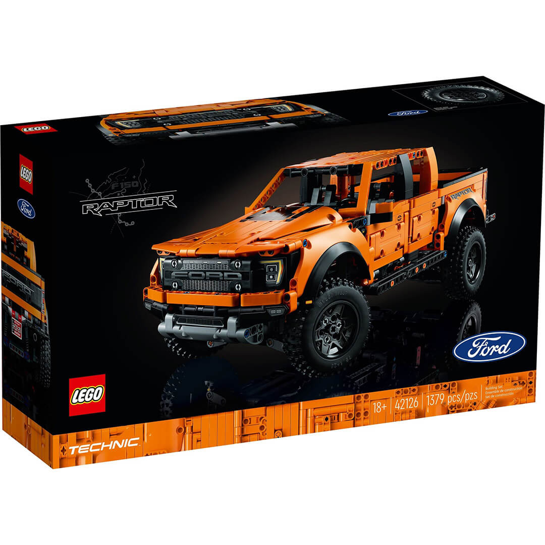 LEGO Technic 42126 Ford F-150 Raptor opakowanie LEGO Technic 42126 Ford F-150 Raptor opakowanie