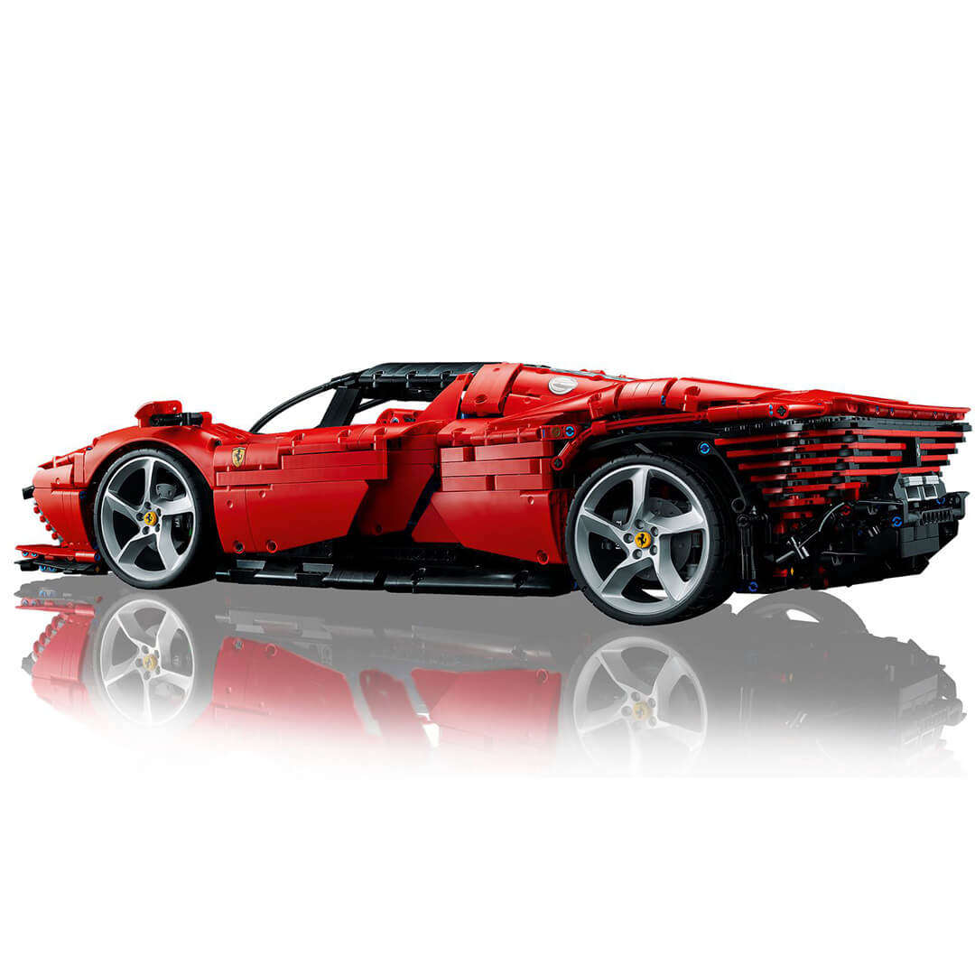 LEGO Technic 42143 Ferrari Daytona SP3 ułożone